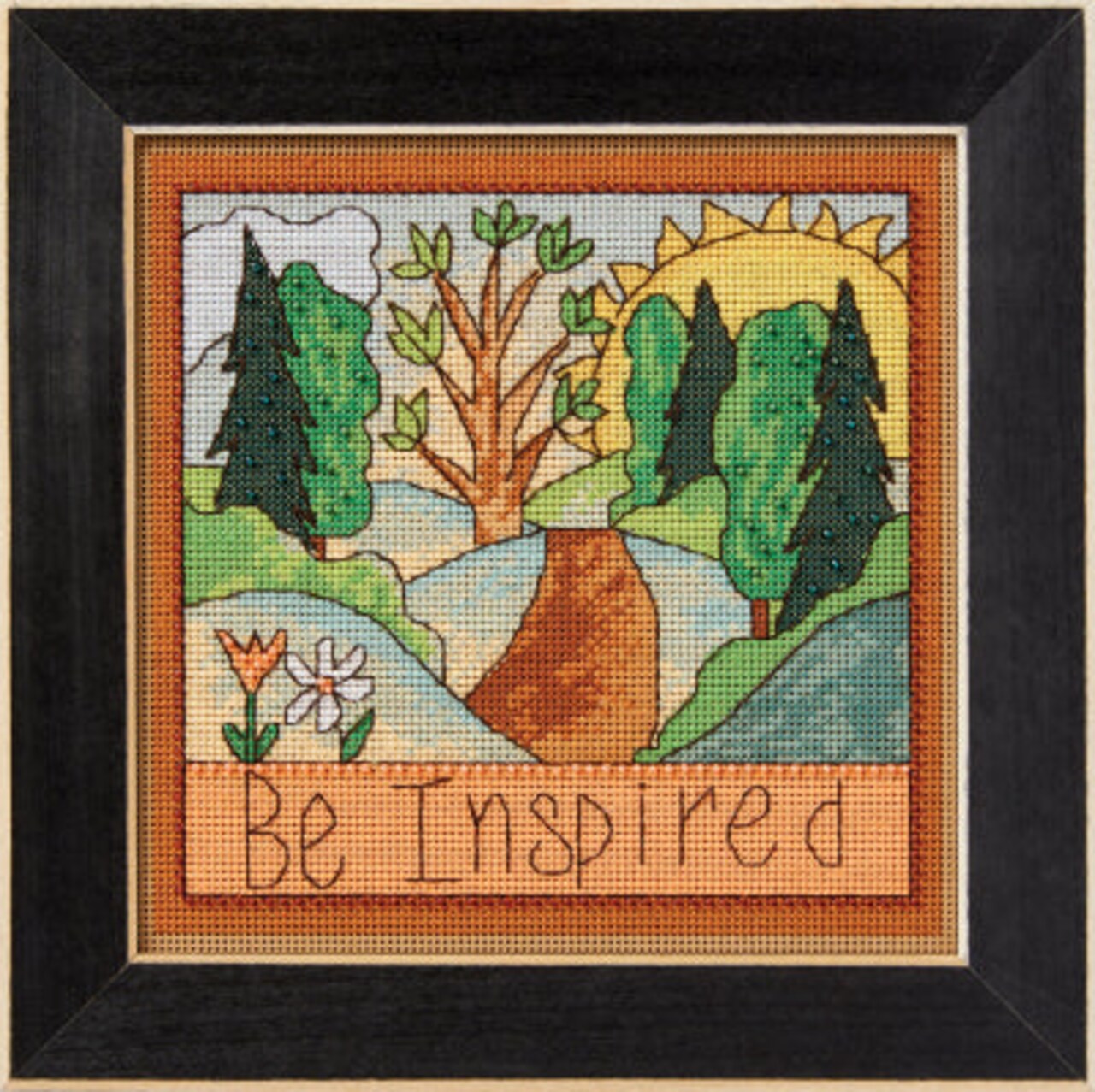 DIY Mill Hill Be Inspired Scenery Beaded Counted Cross Stitch Kit